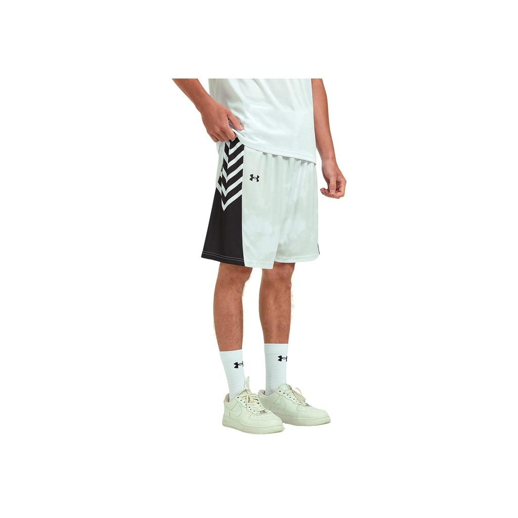 Under Armour Fitness Running Elastic Waist Sports Shorts Unisex shorts White 24500205-100