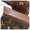 Auth LOUIS VUITTON Monogram Portemonnaie Plat Coin Purse M61930 lv7714se