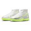 Nike Mercurial Superfly 8 Academy TF GS Metallic Silver Volt Kinder-Sneaker Weiß Schwarz CV0789-107