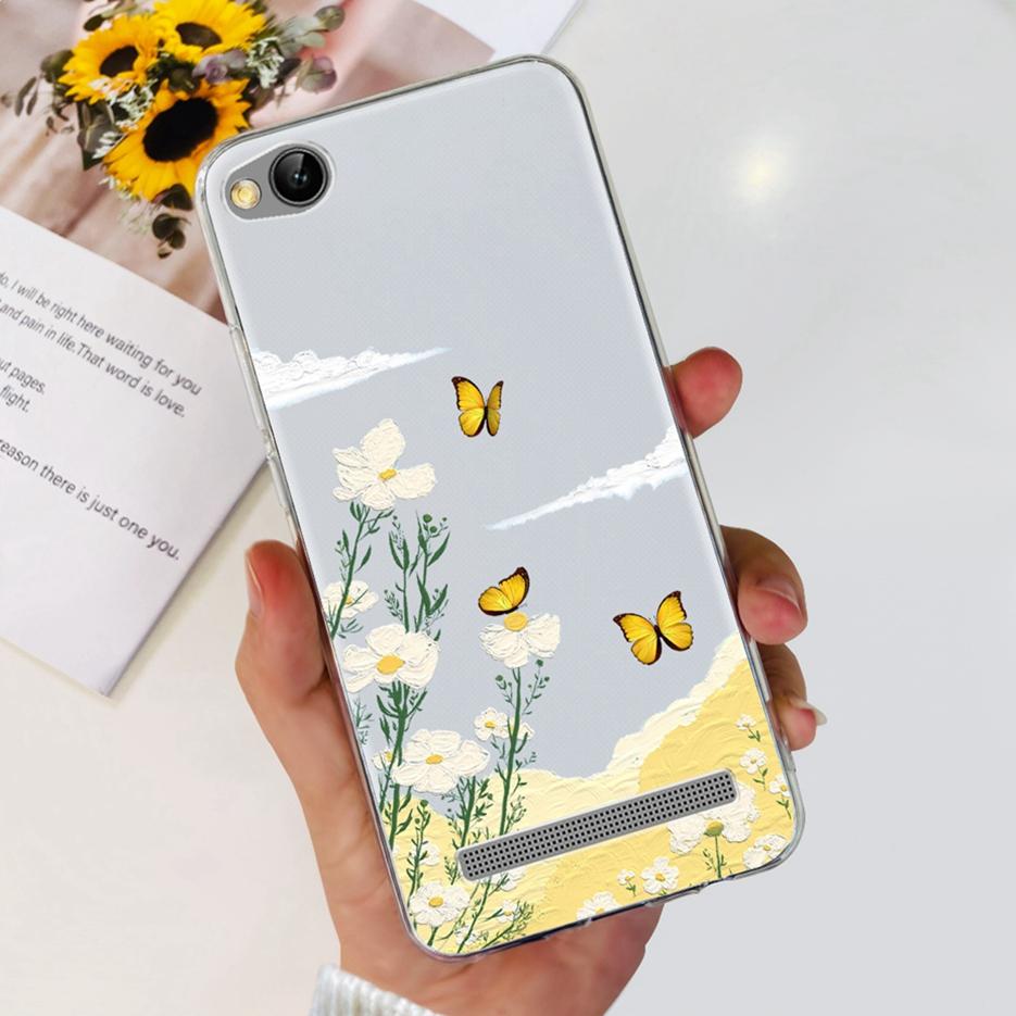 For Xiaomi Redmi 5A Case Redmi 4A Stylish Painted Cover Soft Slim Phone Case For Xiaomi Redmi 4A 5A Redmi5A Back Cover TPU Funda