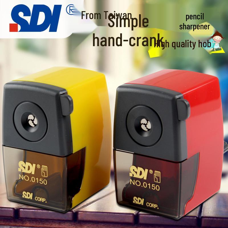 SDI Hand-Crank Pencil Sharpener 0152 - Student Back-to-School Gift