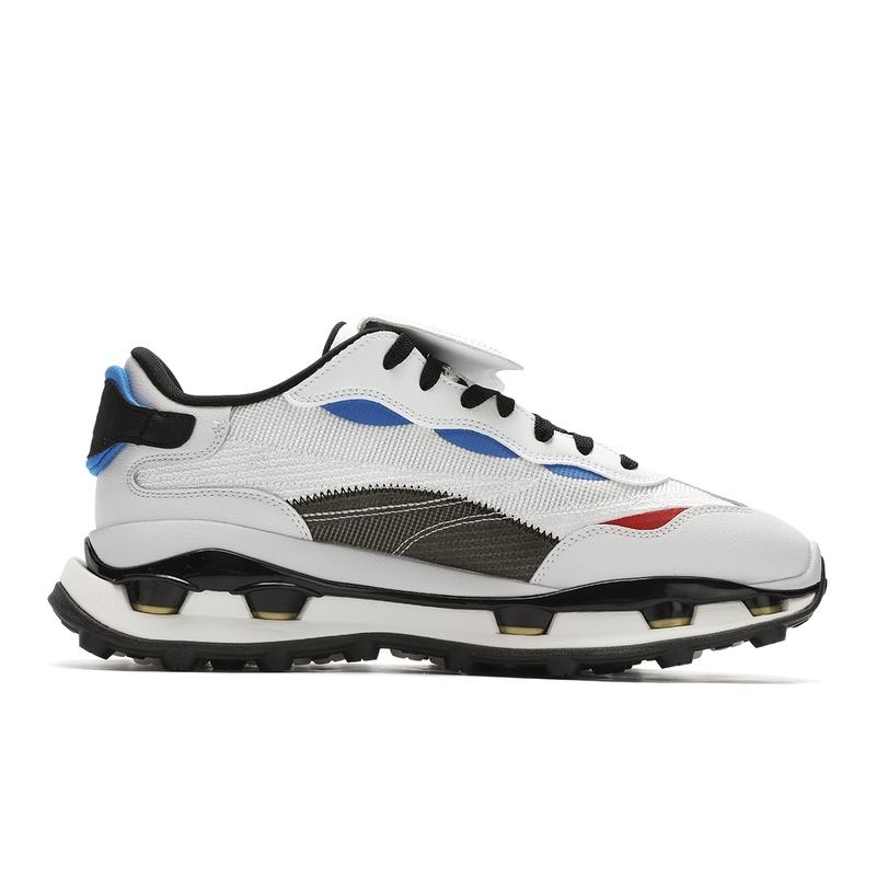 Fila Km2 Retro Nostalgic Pioneer Trend Durable Low-Top Lifestyle Casual Shoes Men Sneakers White Gray F12M433105FBN
