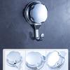 High Quality Easy to Install Hook Chrome-plated with Vacuum Suction Cup for Bathroom and Kitchen 1Pcs /3 Pcs