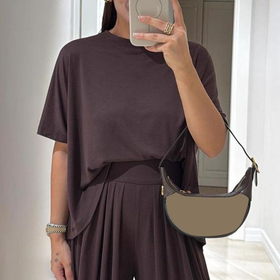 Two Piece Sets for Women Short Sleeve Crew Neck Top And Pants Tracksuit Lounge Set Casual Summer Vacation Outfits