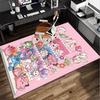 Cute Pika Adventure Office Rug Chair Mat, Game Carpet, Suitable for Front Door, Bedroom, Living Room, Desk, Holiday Gift