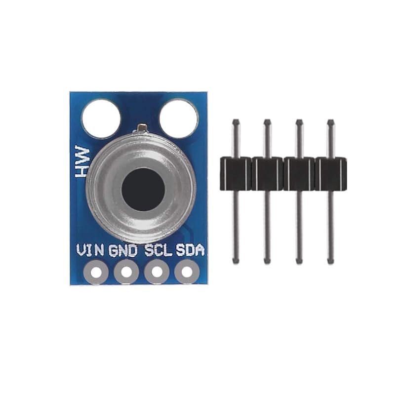 2 Pieces GY-906 MLX90614ESF Non-Contact Infrared Temperature Sensor Module IIC I2C Serial Power Supply 3-5 V Compatible with Arduino