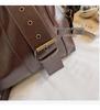 Women's Large Capacity PU Leather Crossbody Shoulder Bag - Versatile and Casual for Outdoor and Commuter Use
