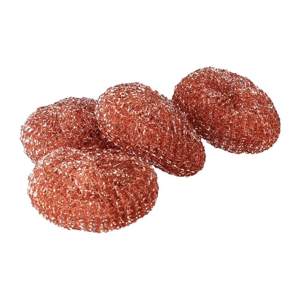 Metal Cleaning Copper Coated Desoldering Soldering Cleaning Ball Scrubber Pad Cleaner Scourers