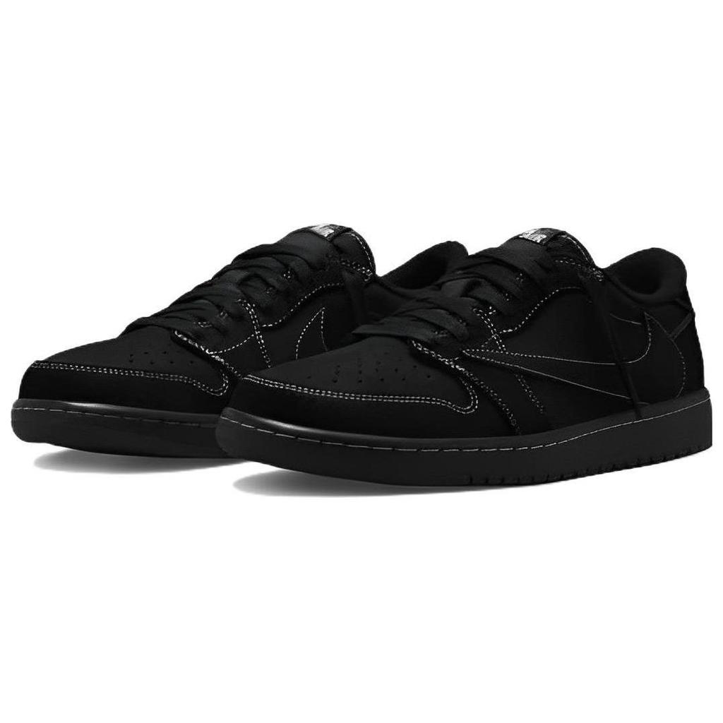 Travis Scott X Air Jordan 1 Retro Low OG SP Black Phantom Unisex Sneakers University-Red DM7866-001