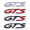 3D Metal GTS Car Stickers English Letter Car Rear Emblem Fender Side Rear Tail Trunk Badge Decal Accessories