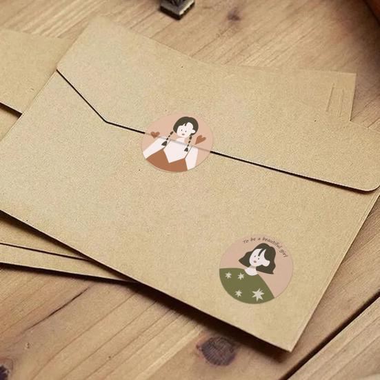 

1 рулон DIY мультяшный узор практичные тонкие блестящие стильные подарочные наклейки-бирки подарочные наклейки