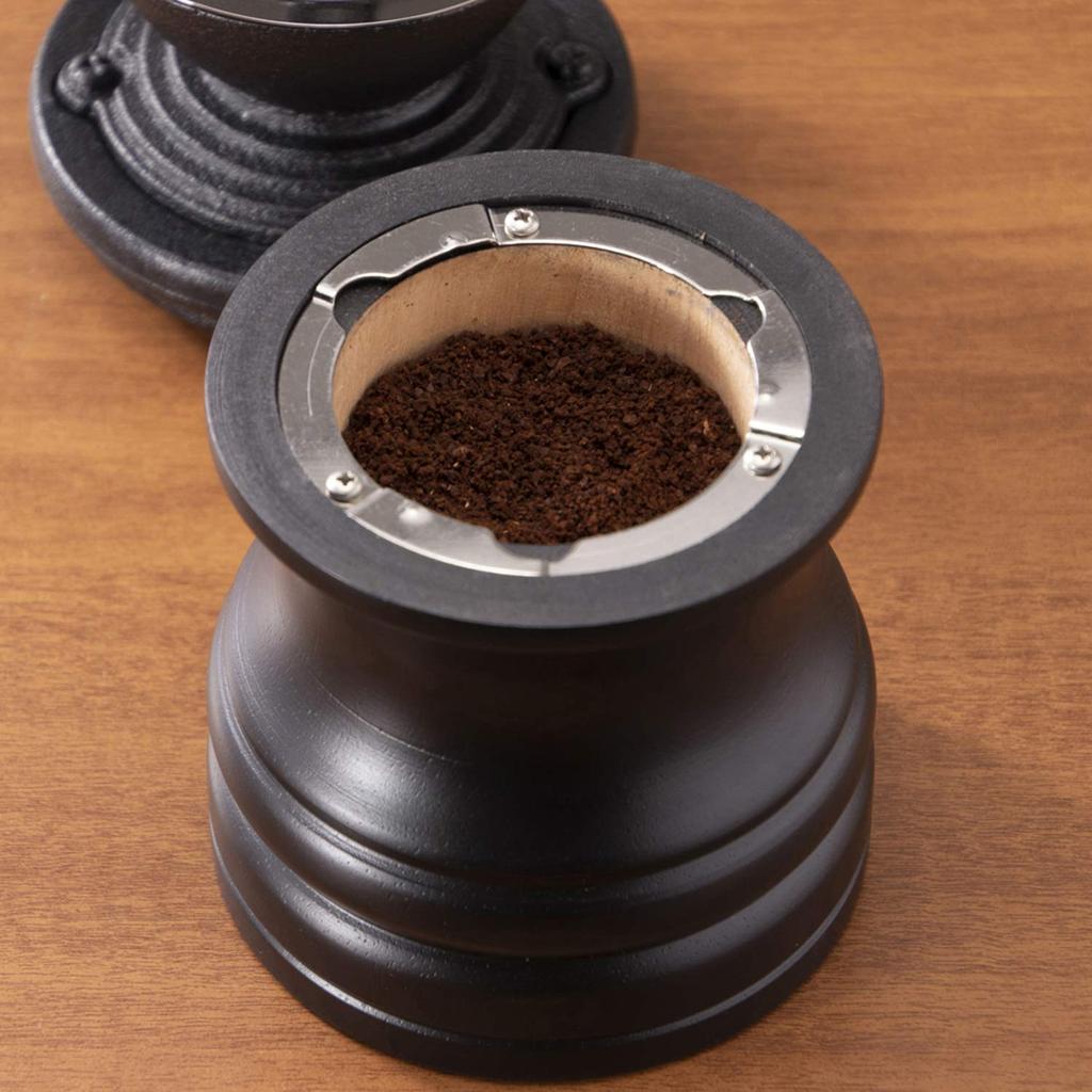 Kalita Coffee Hand Round Slim Mill, Grinding, Mill, Black, #42119