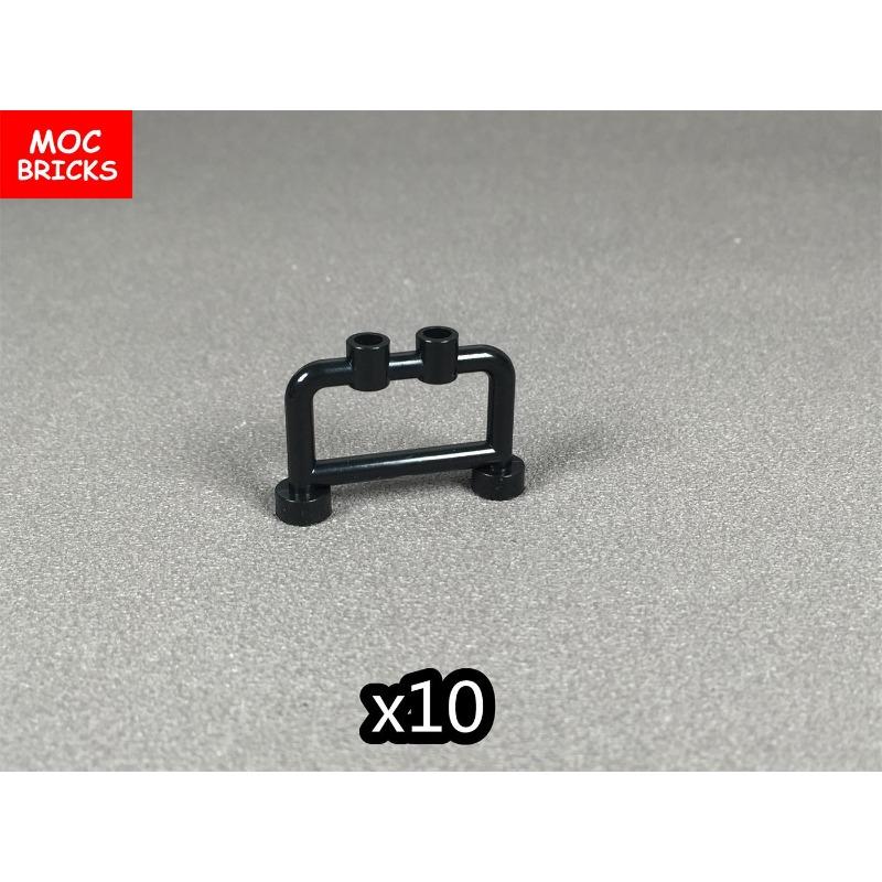 MOC Bricks Fence Railing Window Stairs Ladder Gate DIY Garden House Architecture Accessories Building Blocks Children's Toys