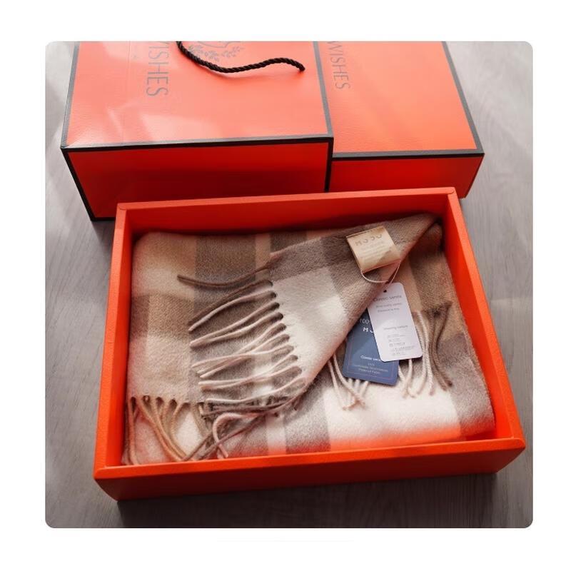 HANDUNYOU Winter Plaid Scarf