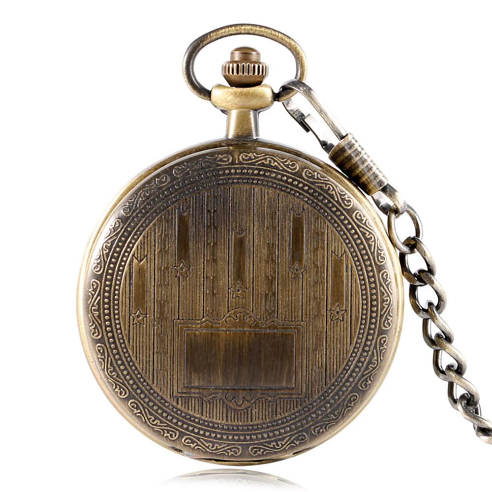 Hand Winding Mechanical Pocket Watch Exquisite