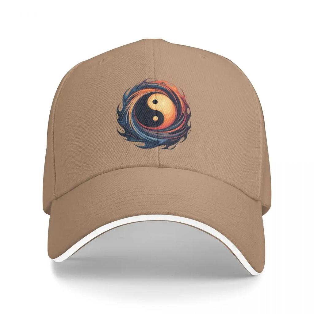 Yinyang Baseball Cap Golf Hat Genuine Designer Cap Fashionable GirlS Hats Mens