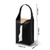 Car Hanging Tissue Box Leather Paper Towel Storage Truck Bag Family Trip Organizer Vehicle Decoration Headrest Tissue Holder