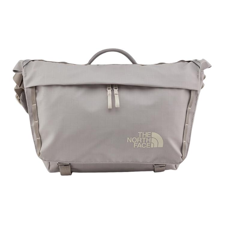 The North Face 12L Urban Casual Versatile Shoulder Crossbody Outdoor Bag Unisex bags Pearl-Gray NF0A81DP7J4 Pearl Gray
