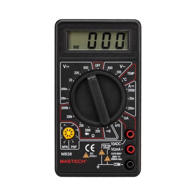 

Мультиметр Mastech 13-2004 Портативный M838