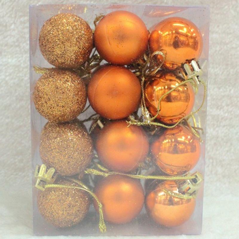 Cheap 24Pcs Christmas Tree Balls Decor Ornament Xmas Party Decorations