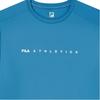 Fila Athletics Round Neck Pullover Casual Sports Short Sleeve T-Shirt Men Tops Flash-Butterfly-Blue A11M131101F-DB