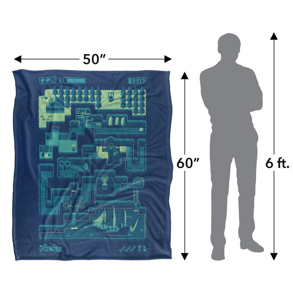 The Goonies Silky 8-Bit Supersoft Blanket
