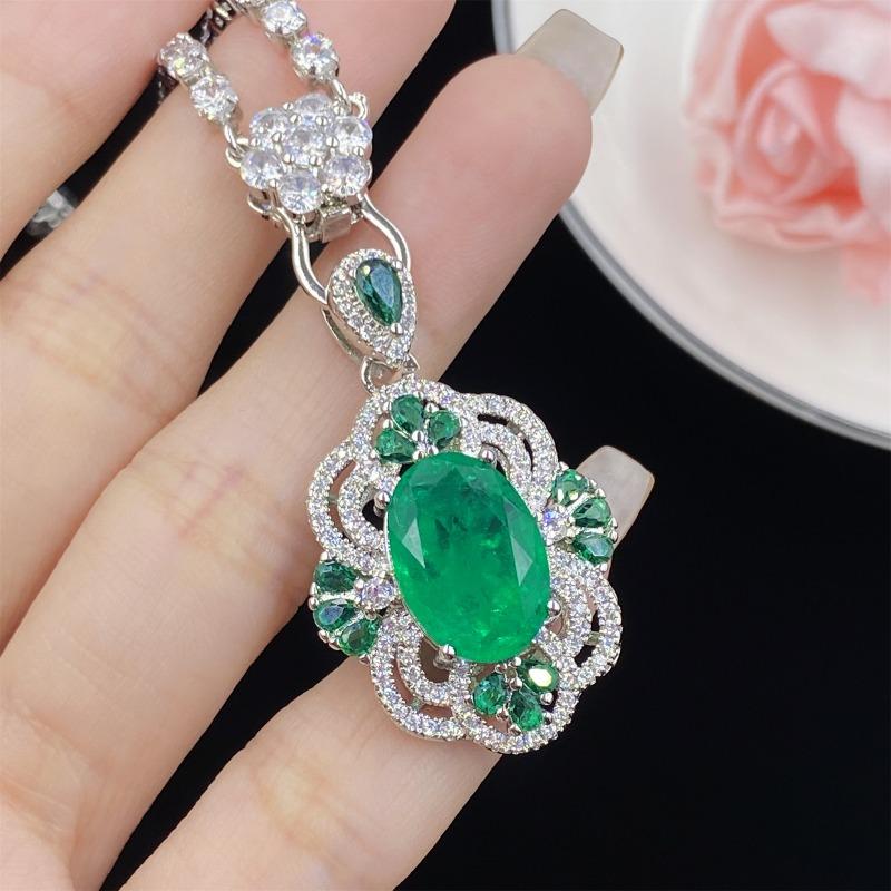 Sace Gems Clássico liga de cobre zircão anel brincos pingente colar conjuntos de jóias presentes festa de casamento