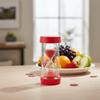 Colorful Fruit Sand Clock Portable Sand Hourglass Timer Novelty 3 Minutes Hourglass  Child