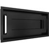 Lüftungsabdeckung WIND 22x45 schwarz