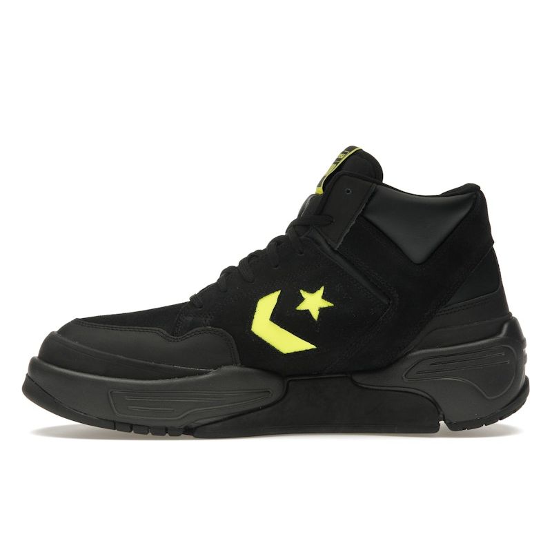 Converse Weapon CX Mid Monster Clash Unisex Sneakers Black Yellow A03230C