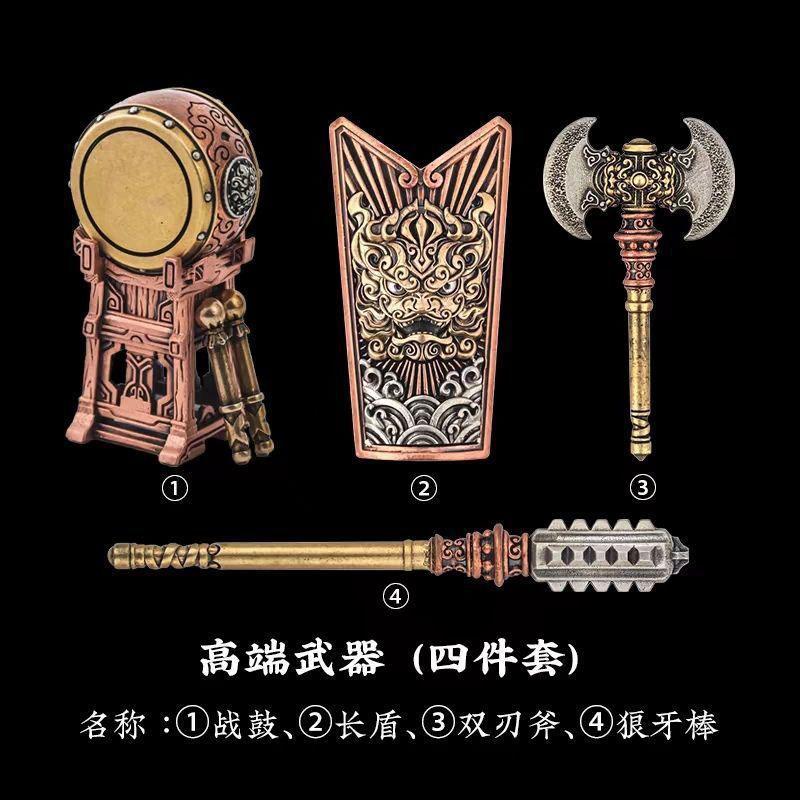 2026 Hot Sale Big Player Series Magnetic Detachable Metal Figurine Desktop Decoration Figurine Cultural Creative Souvenir
