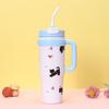 Trendy Stainless Steel Insulated Cup - Ice King: Hot & Cold Preservation with Straw for Car Use