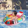 Kids Pool Floats Steering Wheel Inflatable Kids Water Float Ring with Handle Baby Swimming Ring for