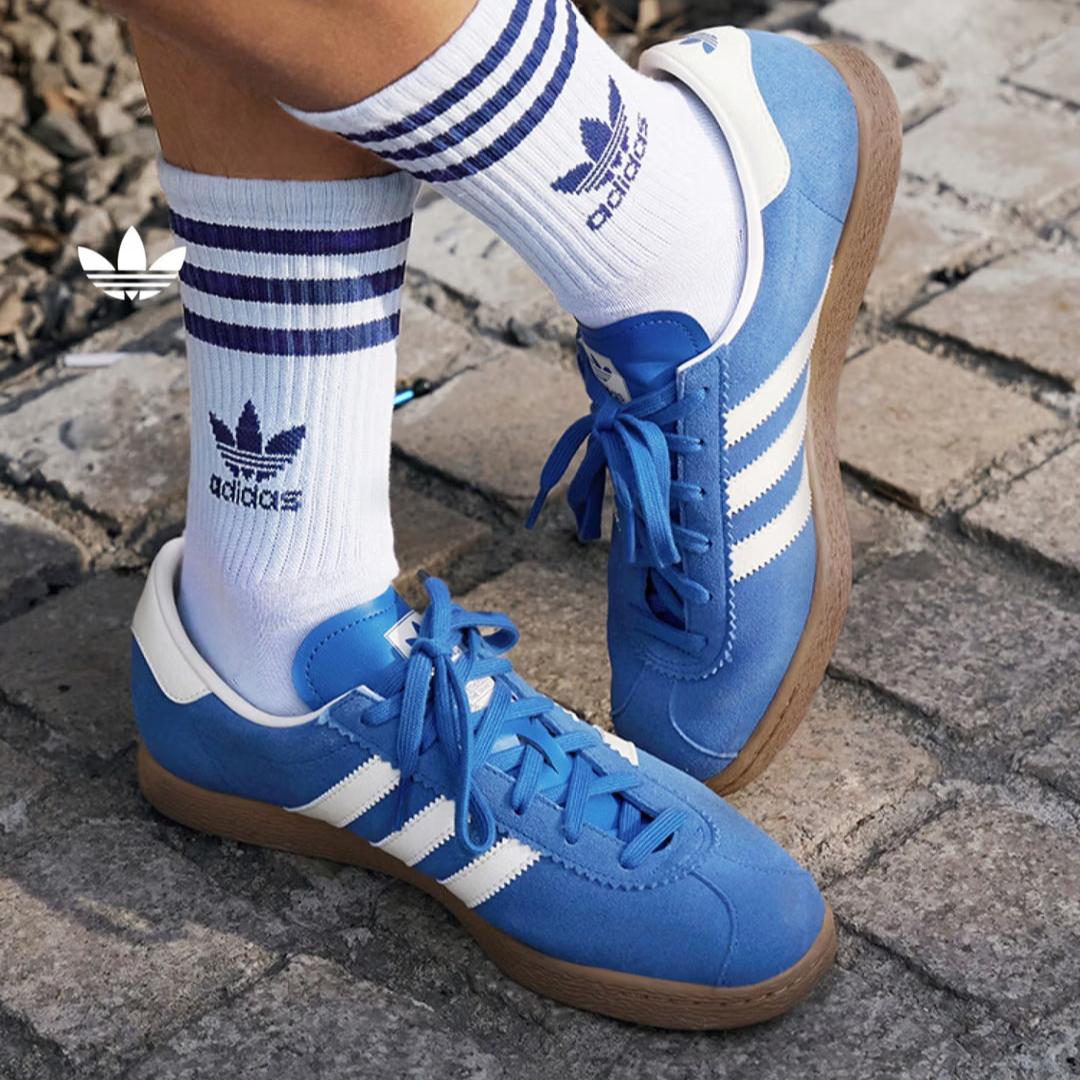 

Adidas T Head Shoes - Спортивные кроссовки STADT Classic Стильные Низкие - Adidas Трилистник JR9555 35.5 синий
