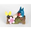 ENSKY Totoro Plush Grass Flowers and Totoro Gray 8 inches