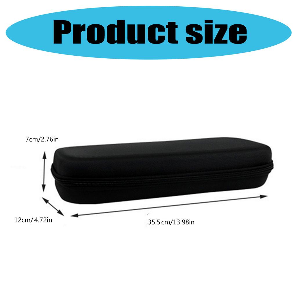 Multipurpose EVA Storage Container for Hair Trimmer Blade 12 Slot Space Saving Professional Tool Organizers