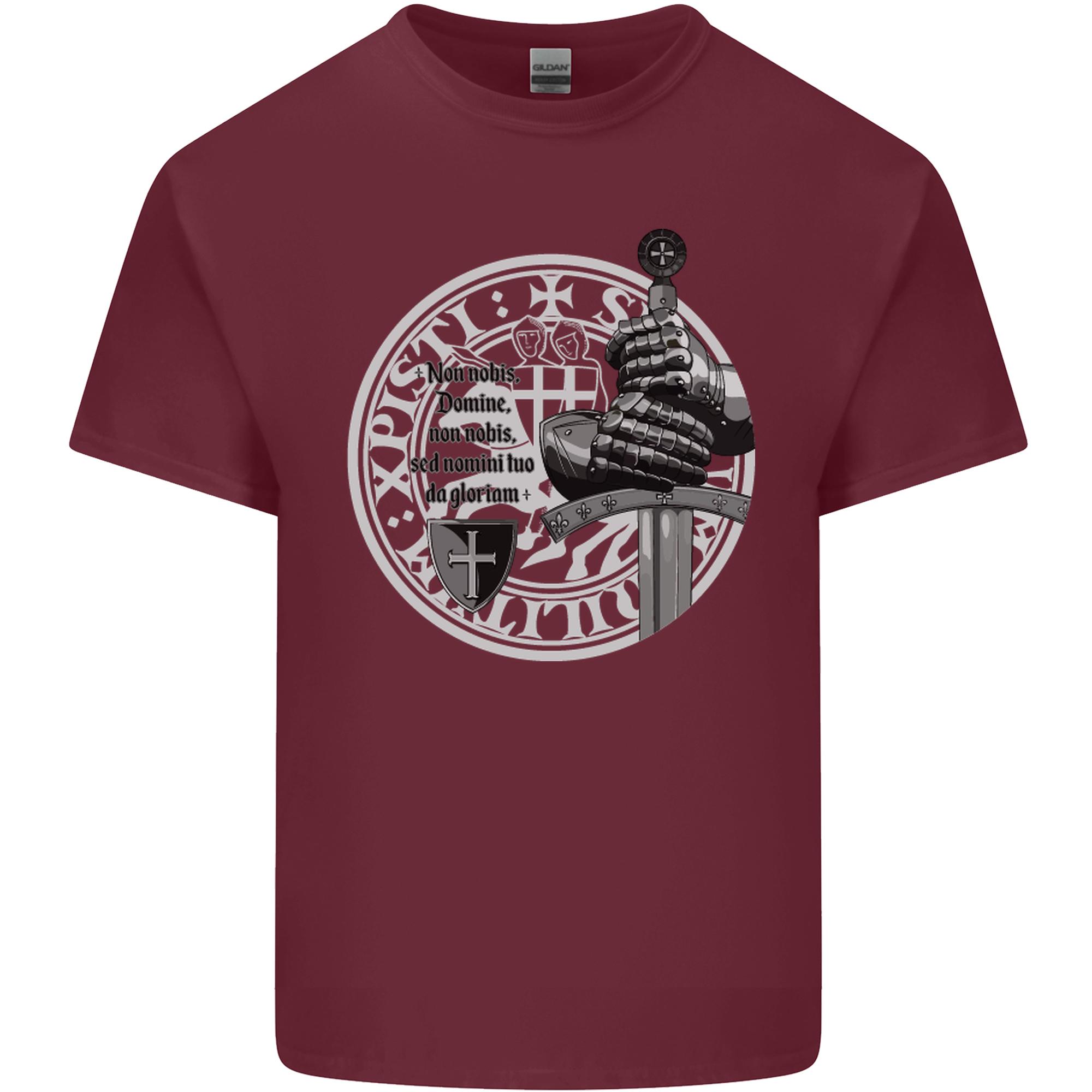 Non Nobie St Georges Day Knights Templar Unisexs Light Cotton TShirt S