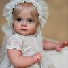 22" Lifelike Reborn Girl Doll - Full Soft Vinyl Body Simulation Baby Doll