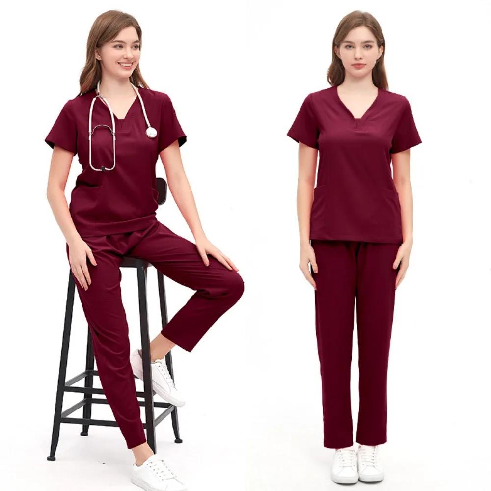 Hospital Care Oral Dental Work Uniform Hand Washing Clothes New Operating Room Doctor Isolation Gown Nurse Suit