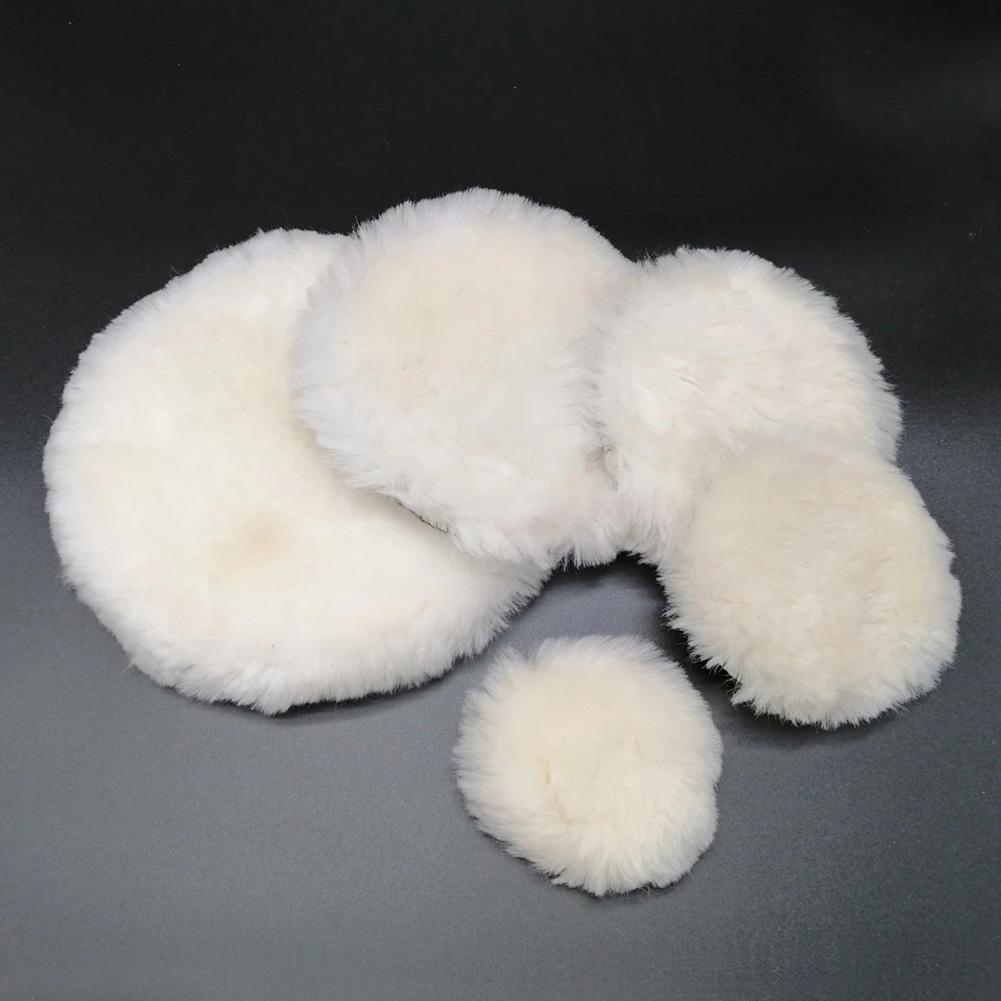 Tampă universală de lustruit pentru mașină 3/4 inch pentru mașină de lână moale M10/M14 Polizor de lustruit cu ceară Discuri de lustruit caroserie Accesorii de curățare