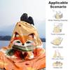 1PC Autumn FoxOutdoor Flannel Blanket - Soft Plush Decor for Picnics, Camping, Bedroom, Playroom, Office, or Lunch Break 1349A