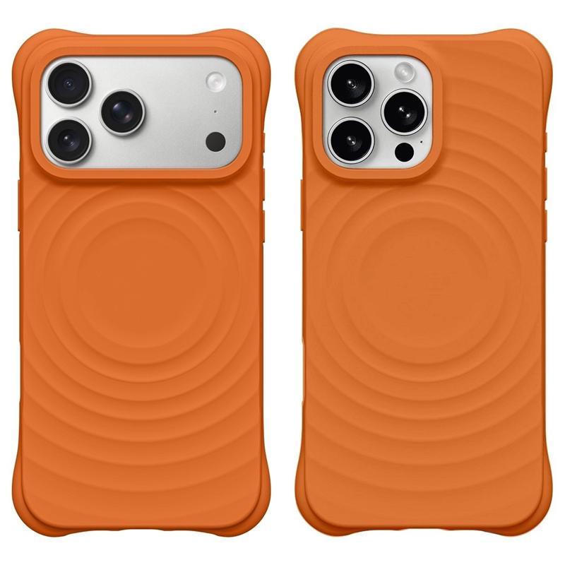Original Liquid Silicone Water Ripple Magnetic Case For iPhone 17 Air 16 15 14 13 12 11 Pro Max Plus Wireless Charging Cover