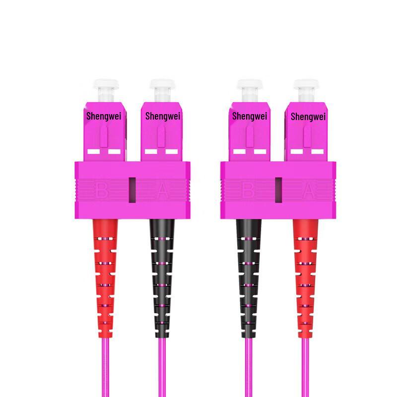 Shengwei SC-SC OM4 Multimode Fiber Optic Patch Cable