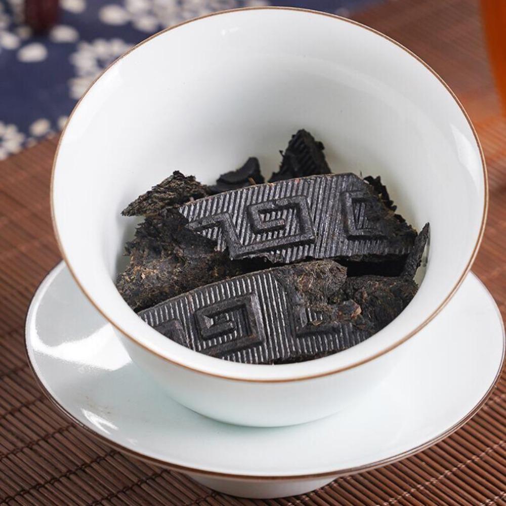 Aged Wuyi Da Hong Pao Oolong Tea Cake Big Red Robe