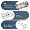 Motorcycle Chrome Pack Trunk Lid Latch Lock Key Hardware Kits For Harley Touring Road Glide Electra Glide Road King 2014-up