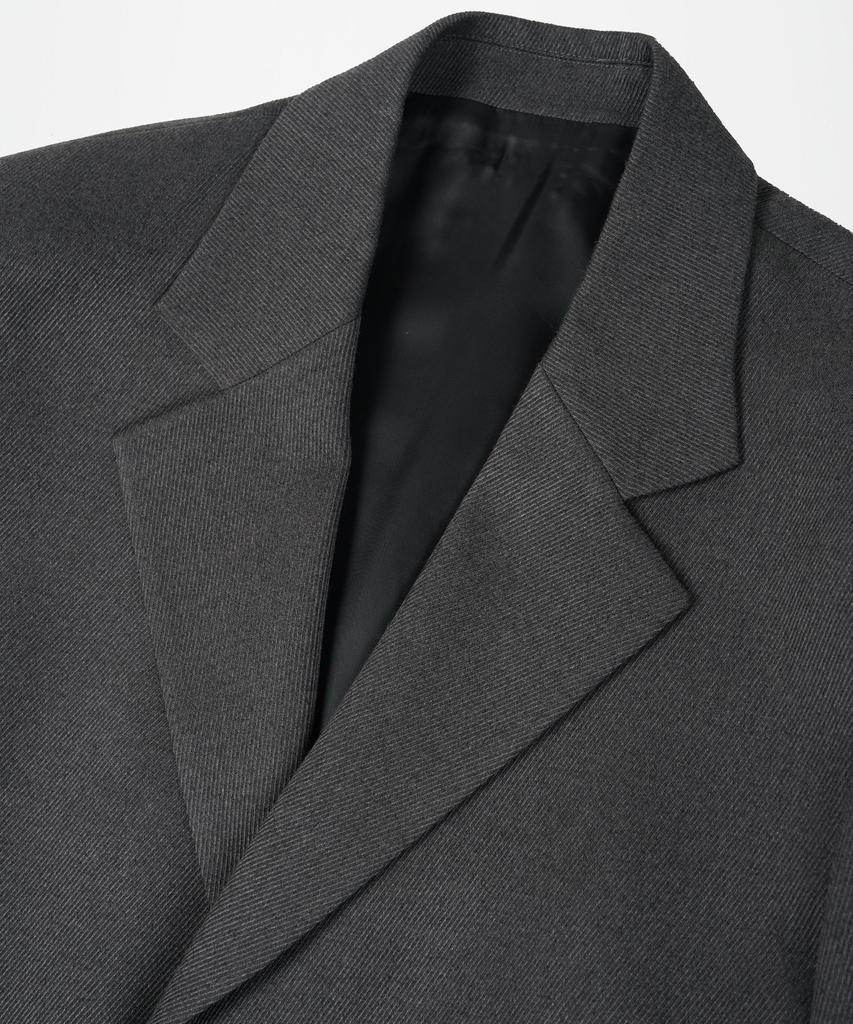 Birbante [Birbante] Layered Setup Blazer Jacket - Grey