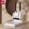 Deli GB501 Manual Financial Binding Machine CN plug (adapter included)