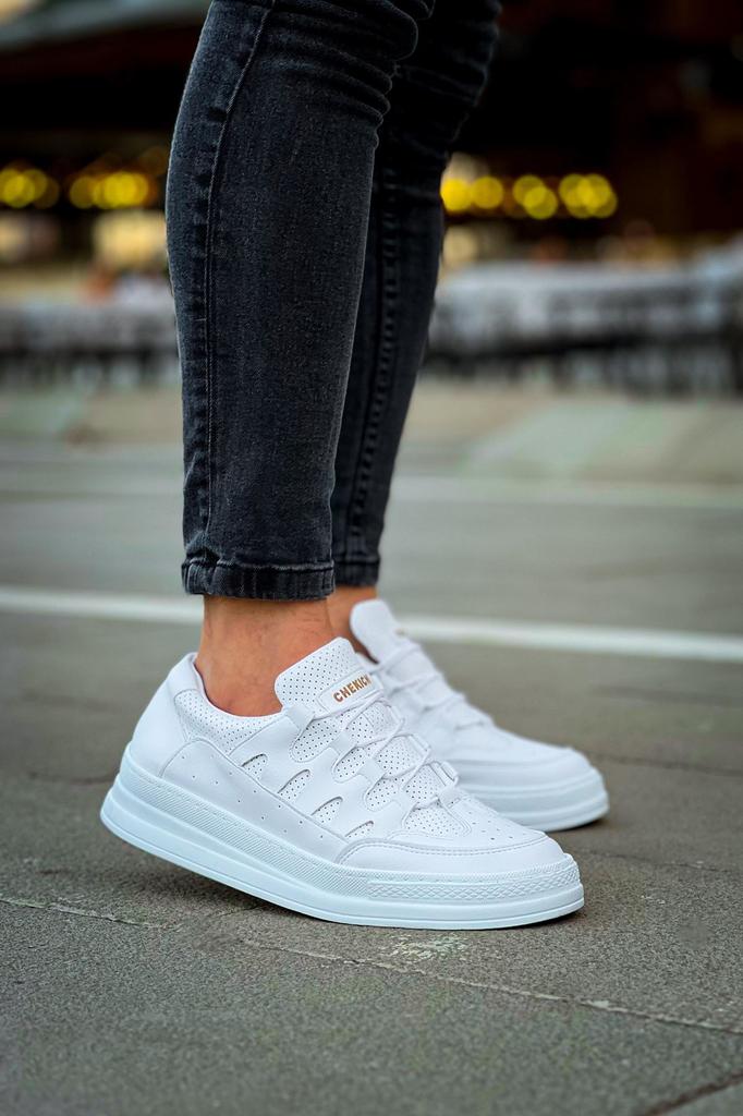 Chekich H Nová kolekce CH040 C-Rey Pánská obuv Bílá Černá Hnědá Tmavě hnědá