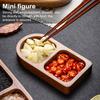 Wooden Divided Serving Tray