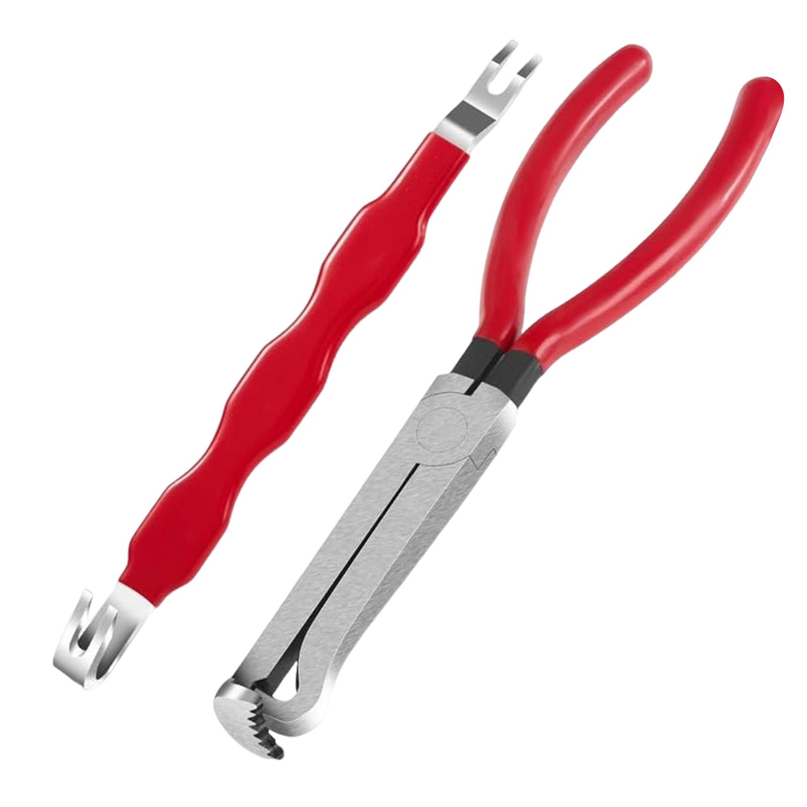 Sturdy wire connector disassembly tool, automotive repair electrical disconnect pliers, electrical plug pliers kit